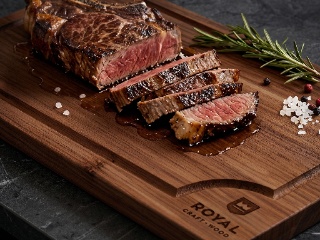 Royal Craft Wood 3-piece bamboo cutting board set